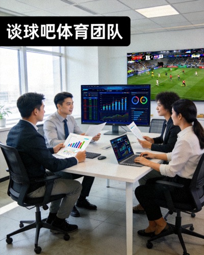 谈球吧体育团队工作场景 - 专业团队在现代化办公室中协作讨论